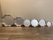 For Sale: Set of6 Vintage Wilton Layered Cake Pans