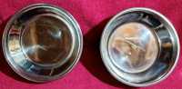 Set of Two Stainless Steel Dog Bowls - Photo 1 of 3