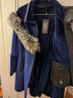SIA Galaxy Suede Sheepskin Jacket, NWT, Sz10 - Photo 2 of 6