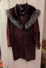SIA Wintery Suede Sheepskin Jacket, NWT, Sz12