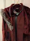 SIA Wintery Suede Sheepskin Jacket, NWT, Sz12 - Photo 3 of 6