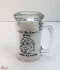 'Before & After Six Beers' Beer Mug with handle in