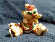 Skating Reindeer Figurine