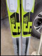 Skis: Fischer Jupiter and 2 poles. - Photo 2 of 3