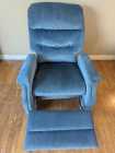 Sky Blue Reclining chair - Photo 1 of 3