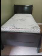 Sleigh Bed and Dresser For Sale  - Photo 3 of 6
