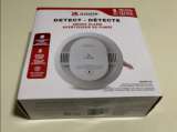 One new Kiddie hard-wired smoke alarm with 2AA battery ...