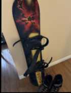 Snow board and boots. 9” size - Photo 2 of 5