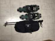 Bearpaw snowshoes and adult snowshoes