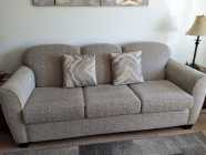 Sofa like new. Smoke free home also pet free. Mixed ...