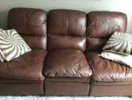 Sofa and recliner  - Photo 1 of 2