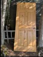 Solid pine door