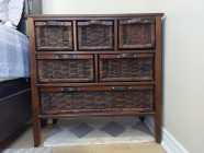 Solid wood dresser