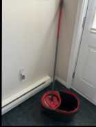Spin mop and bucket