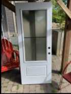 Steel Door / Frosted Glass