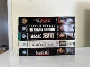 STEVEN SEAGAL VHS MOVIES $3 EACH FIRM!