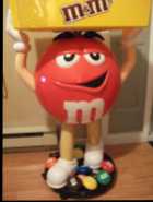 For sale a M&M store display Collectors item.