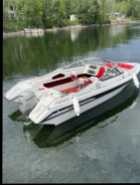 Sunray Allegro fiberglass outboard motorboat