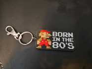 Super Mario "80's" Keychain