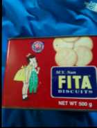 Super Rare Vintage MY San Fita Cracker Tin Box  - Photo 2 of 3