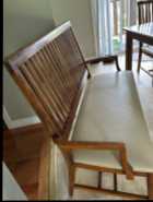 Dining room Table and 4 chairs and bench - Photo 2 of 10