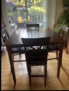 Table and chairs 
