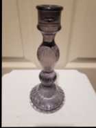 Tall glass candle holder $4.70
