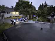 Galvanized Tandem Axle Roller Boat Trailer New - Photo 1 of 3