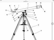 Tasco-galaxsee telescope on tripod - Photo 2 of 3