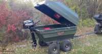 Tetra Pod Trailer / Boat / 4 Hp Mercury 4-Stroke - Photo 5 of 10