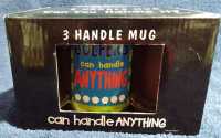 Three Handle Golf Mug