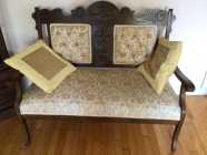 Three piece antique chair set   - Photo 1 of 2