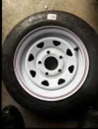 TIRE on RIM for UTILITY TRAILER