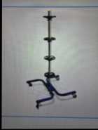 Tire storage stand