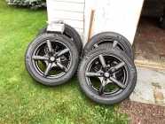 15” tires & alloy wheels & nuts brand new . They ...