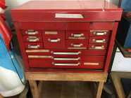 Tool box with tools