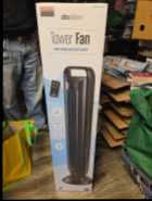 Tower Fan w/ Remote and Touch Control