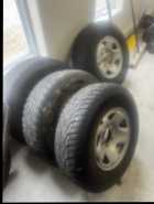 Toyota Tacoma Steel Winter Rims and Tires