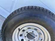 trailer tire and wheel
