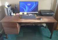 Two Drawer Office Desk
