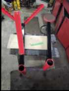 Two Piece Swivel Wood Horse 