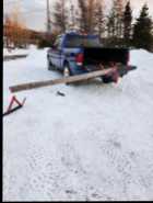 Two Piece Swivel Wood Horse  - Photo 1 of 4