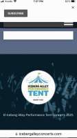 Two vip tickets to all concerts at iceberg alley