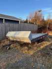 Utility Tilt Skidoo Trailer
