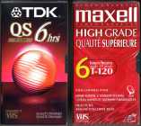 VHS Video Cassette Tapes (2)