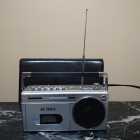 Victrola Mini Boombox (Silver)