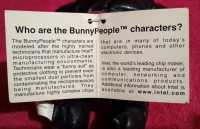 Vintage 1997 Intel ''Bunny People'' Plush Figure - Photo 2 of 3