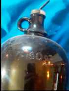 Vintage Antique One Gallon Amber Brown Glass Jug B - Photo 1 of 3