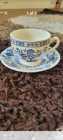 Vintage Blue Onion Enoch Wedgewood Cups& Saucers