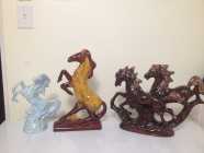 Vintage Ceramic Horse's